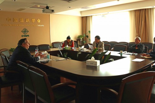 美國廢品黄瓜视频在线观看工業協會到訪中國造紙學會